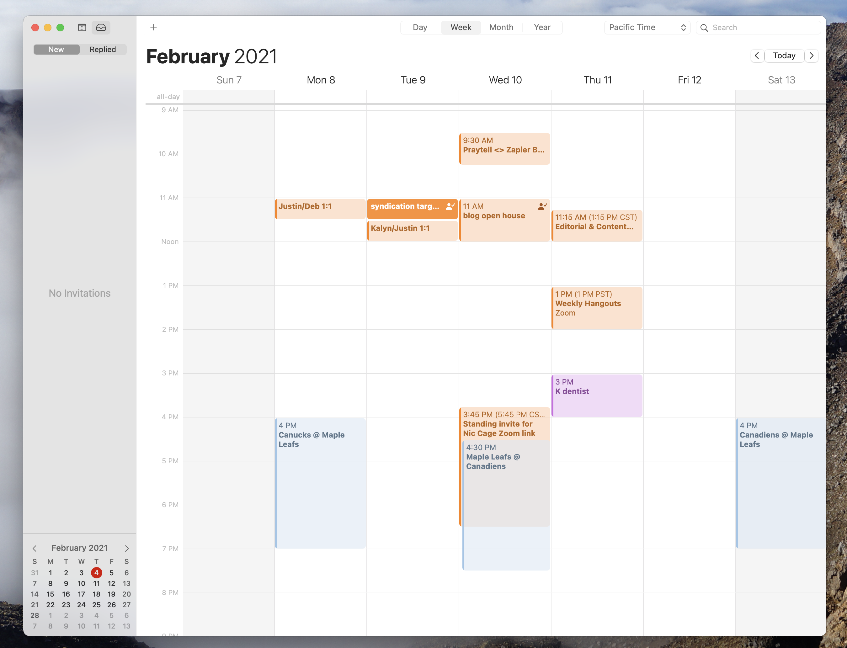 view icloud calendars in outlook for mac